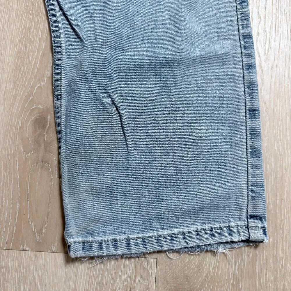 VTG 90s GAP Wide Leg Jeans Made in USA 28 x 30 Baggy Grunge Unisex Streetwear